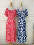 Women Spring Cotton Floral Dresses